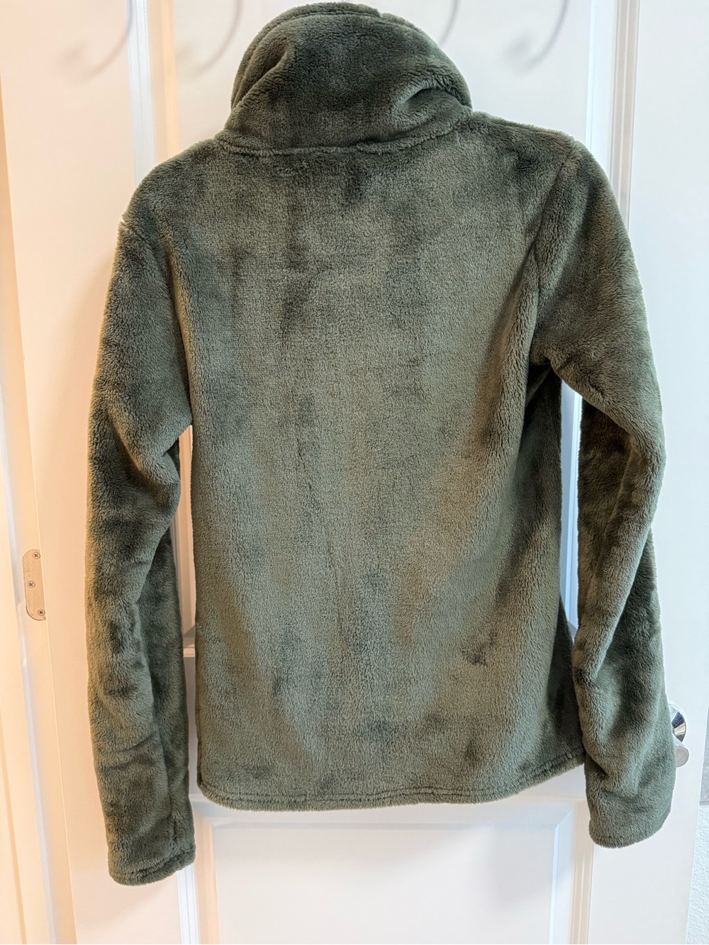 Bench Olive Green Plush Fleece Full-Zip Jacket - Picture 5 of 6